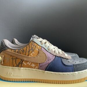 Nike Travis Scott Cactus Jack Air Force 1 sz9.5